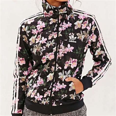 chamarra adidas mujer flores